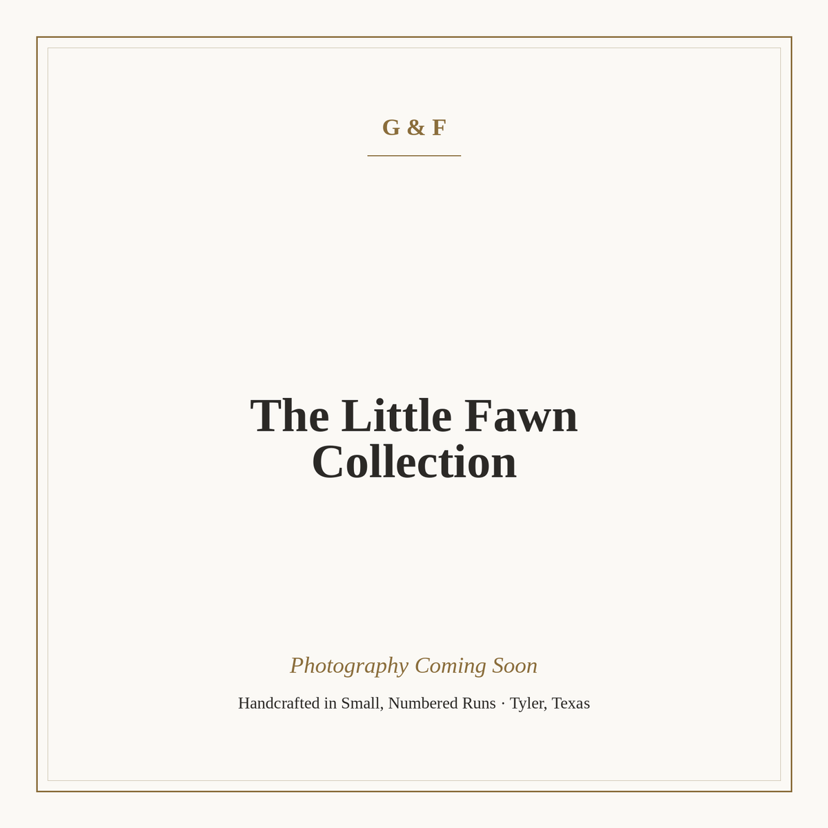 The Little Fawn