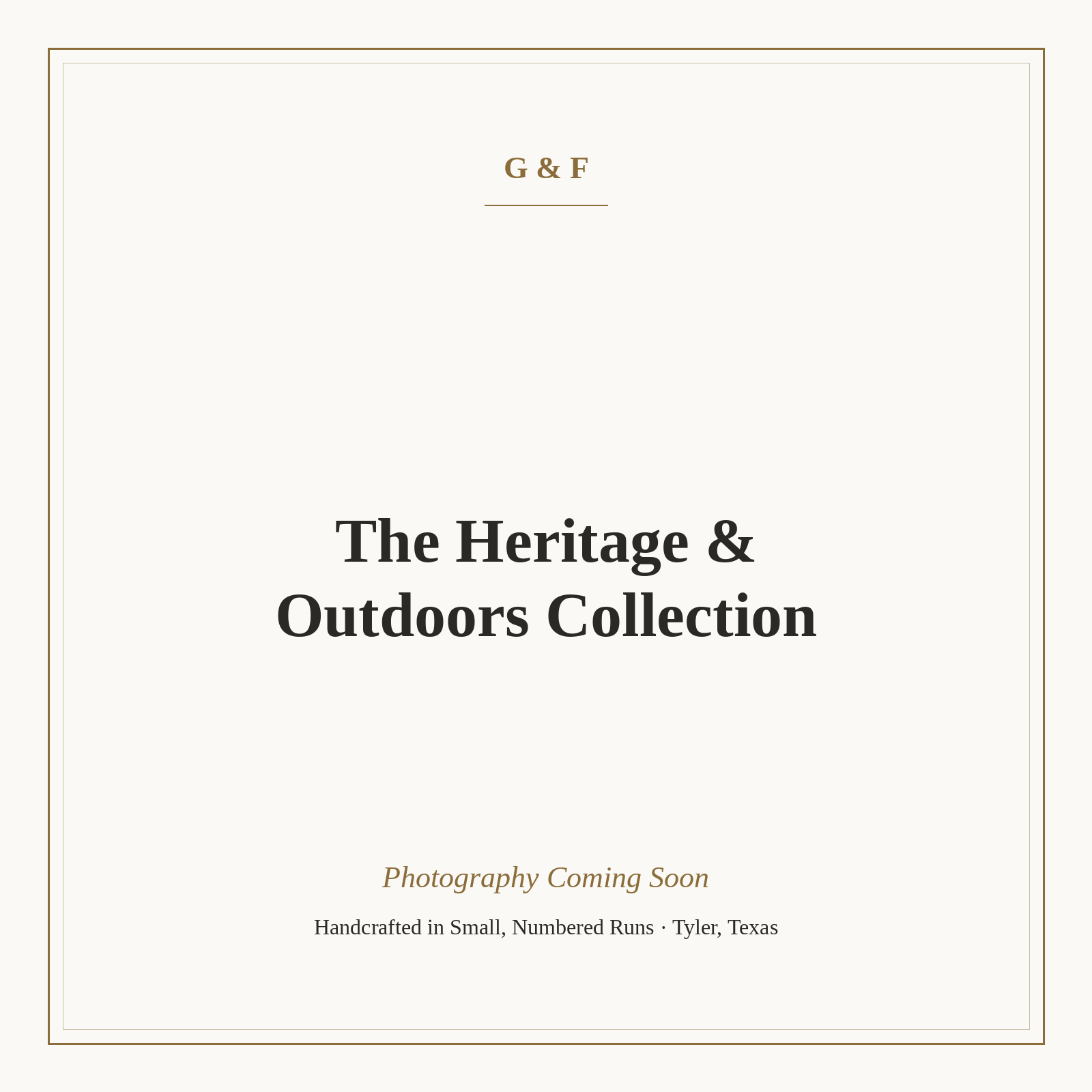 Heritage & Outdoors