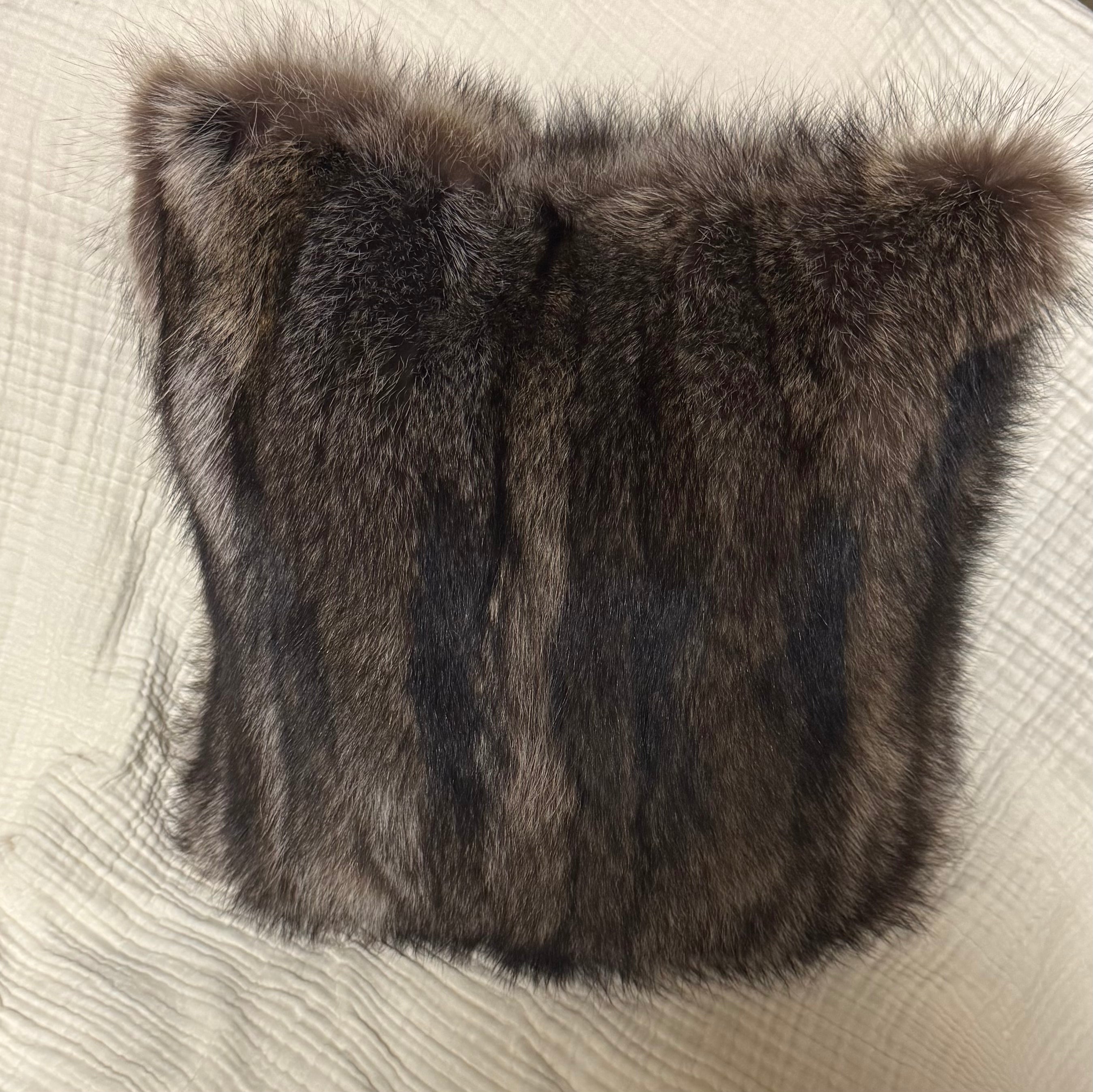 Made with 4 let-out Raccoon pelts in prime winter fur and extra Goose Down Fill, this is a pillow worth cuddling up with!
